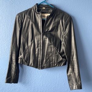 Women’s Wilson black leather jacket